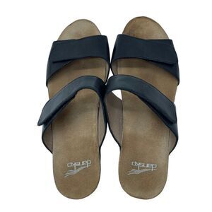 Dansko Black Women's Sandals